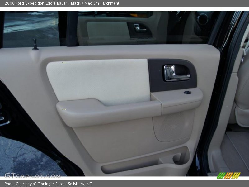 Black / Medium Parchment 2006 Ford Expedition Eddie Bauer