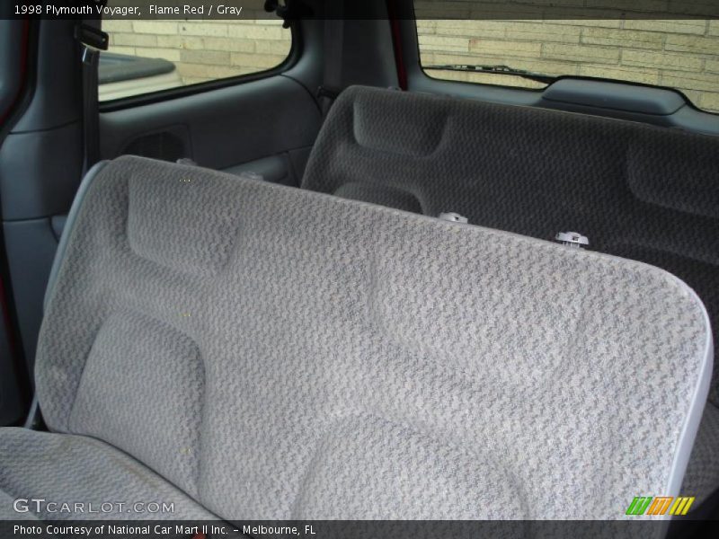 Flame Red / Gray 1998 Plymouth Voyager