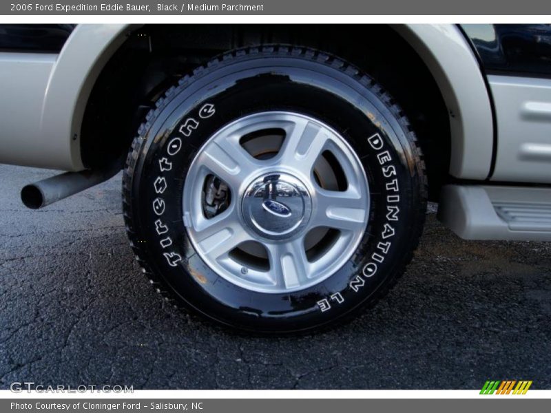 Black / Medium Parchment 2006 Ford Expedition Eddie Bauer