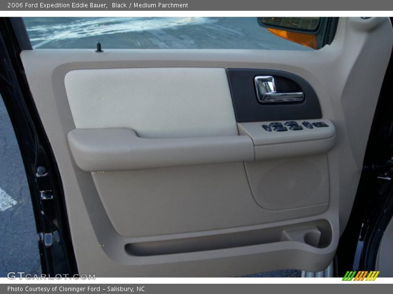 Black / Medium Parchment 2006 Ford Expedition Eddie Bauer