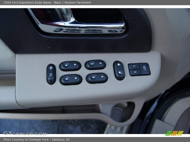Black / Medium Parchment 2006 Ford Expedition Eddie Bauer
