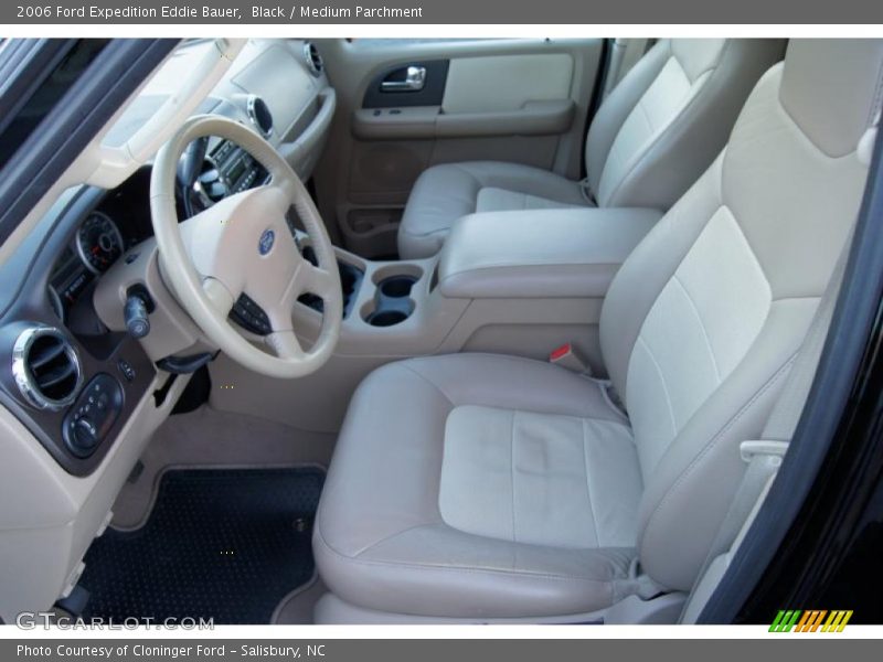 Black / Medium Parchment 2006 Ford Expedition Eddie Bauer