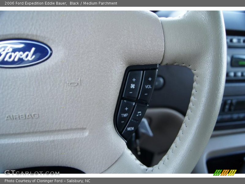 Black / Medium Parchment 2006 Ford Expedition Eddie Bauer
