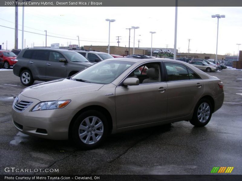 Desert Sand Mica / Bisque 2007 Toyota Camry Hybrid