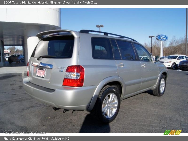 Millenium Silver Metallic / Ash Gray 2006 Toyota Highlander Hybrid