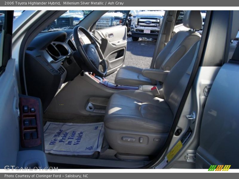 Millenium Silver Metallic / Ash Gray 2006 Toyota Highlander Hybrid