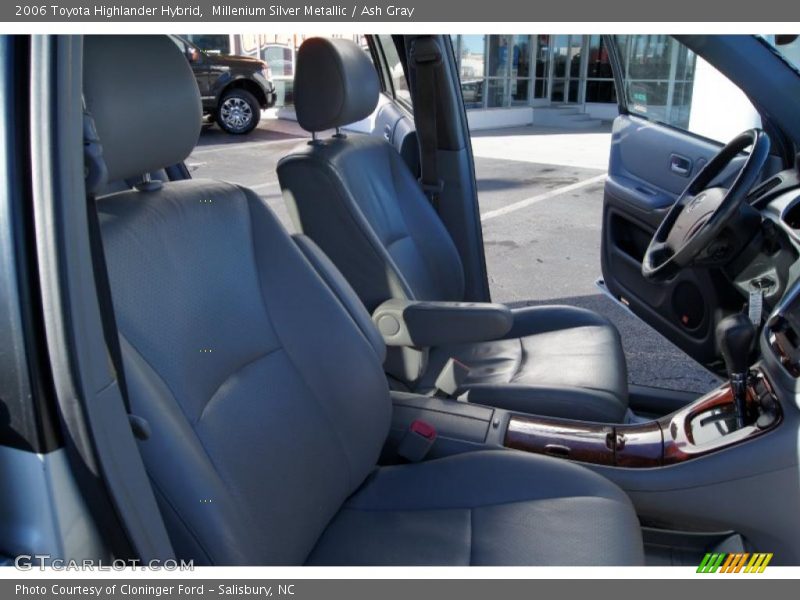 Millenium Silver Metallic / Ash Gray 2006 Toyota Highlander Hybrid