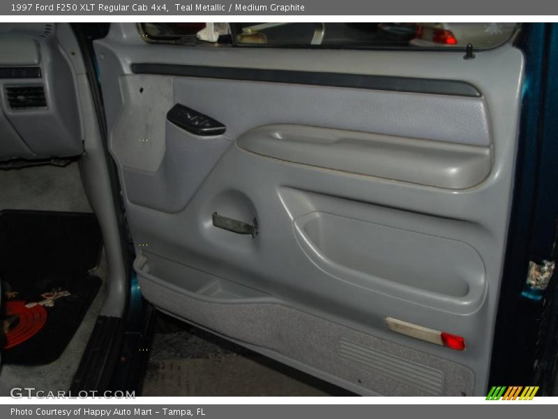 Teal Metallic / Medium Graphite 1997 Ford F250 XLT Regular Cab 4x4