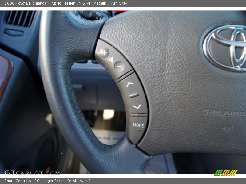 Millenium Silver Metallic / Ash Gray 2006 Toyota Highlander Hybrid