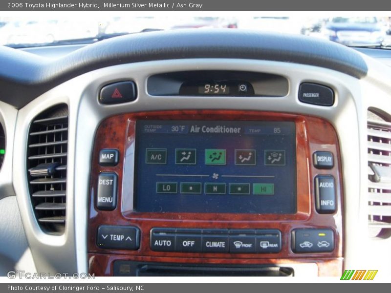 Millenium Silver Metallic / Ash Gray 2006 Toyota Highlander Hybrid
