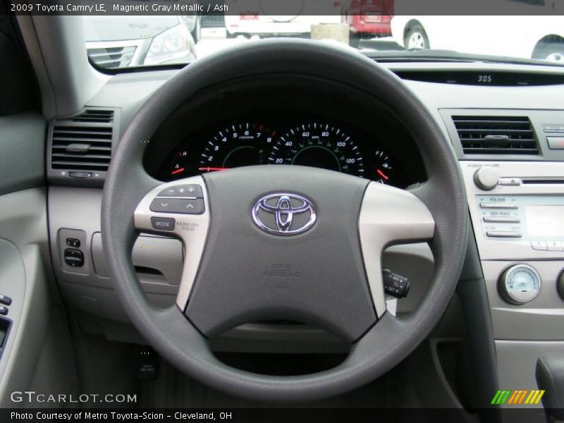 Magnetic Gray Metallic / Ash 2009 Toyota Camry LE