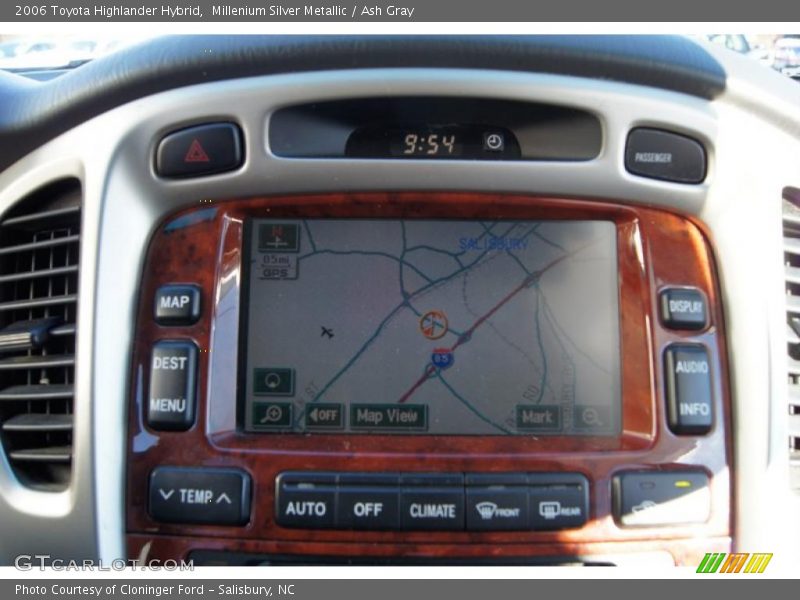 Millenium Silver Metallic / Ash Gray 2006 Toyota Highlander Hybrid