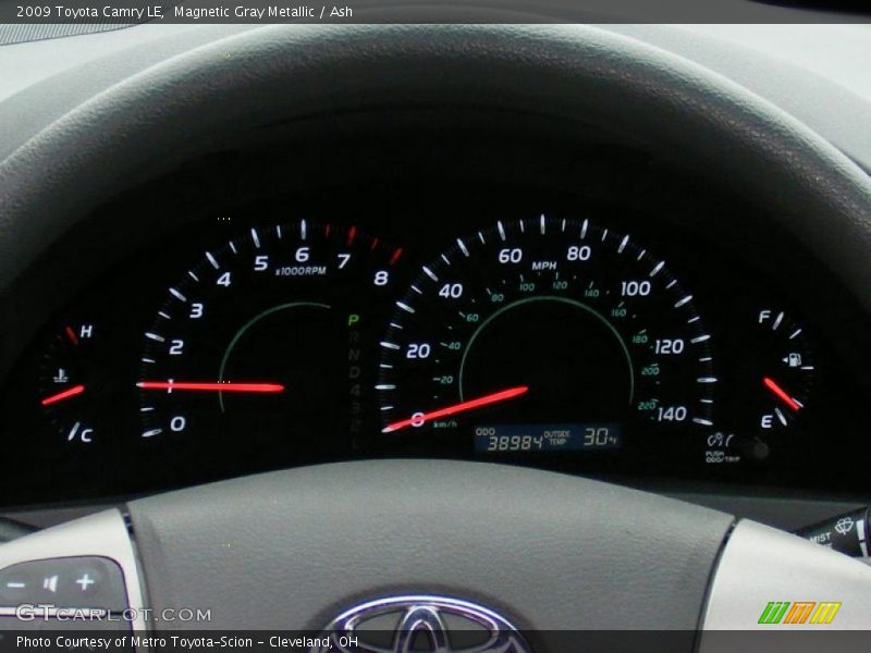 Magnetic Gray Metallic / Ash 2009 Toyota Camry LE