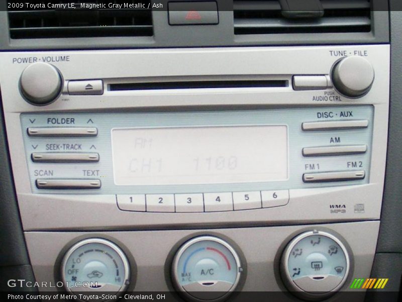 Magnetic Gray Metallic / Ash 2009 Toyota Camry LE