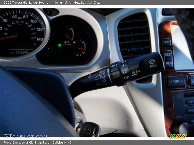 Millenium Silver Metallic / Ash Gray 2006 Toyota Highlander Hybrid