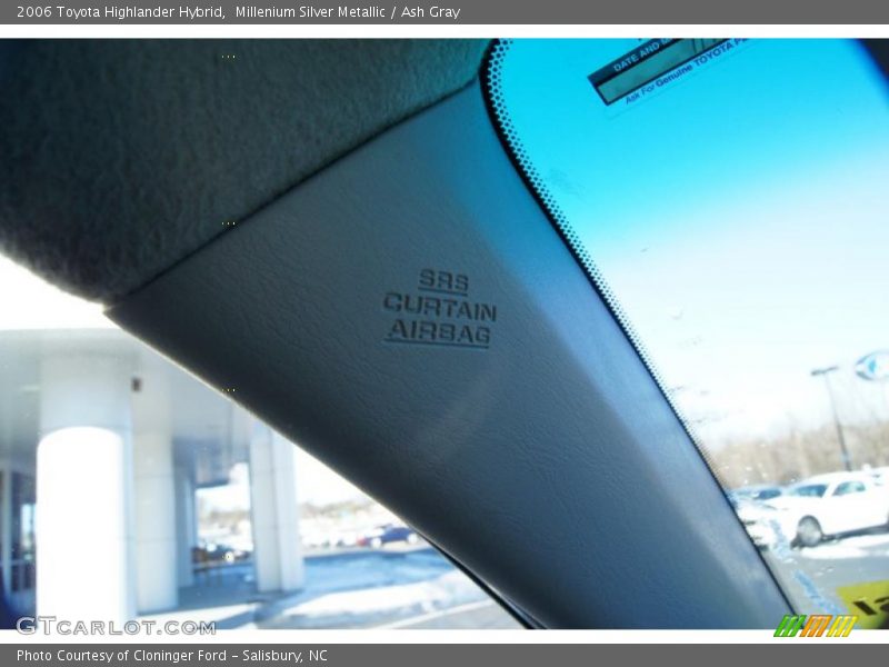 Millenium Silver Metallic / Ash Gray 2006 Toyota Highlander Hybrid
