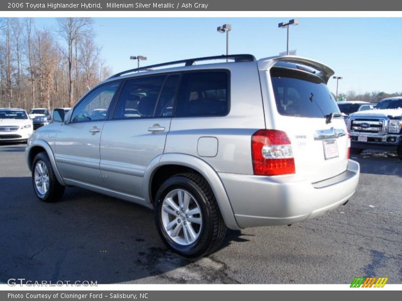 Millenium Silver Metallic / Ash Gray 2006 Toyota Highlander Hybrid