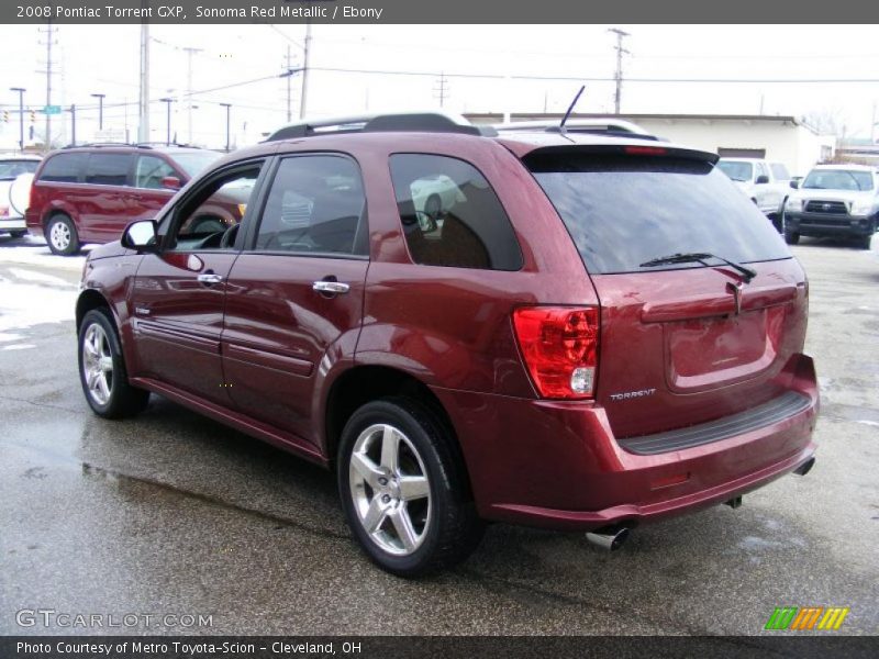 Sonoma Red Metallic / Ebony 2008 Pontiac Torrent GXP