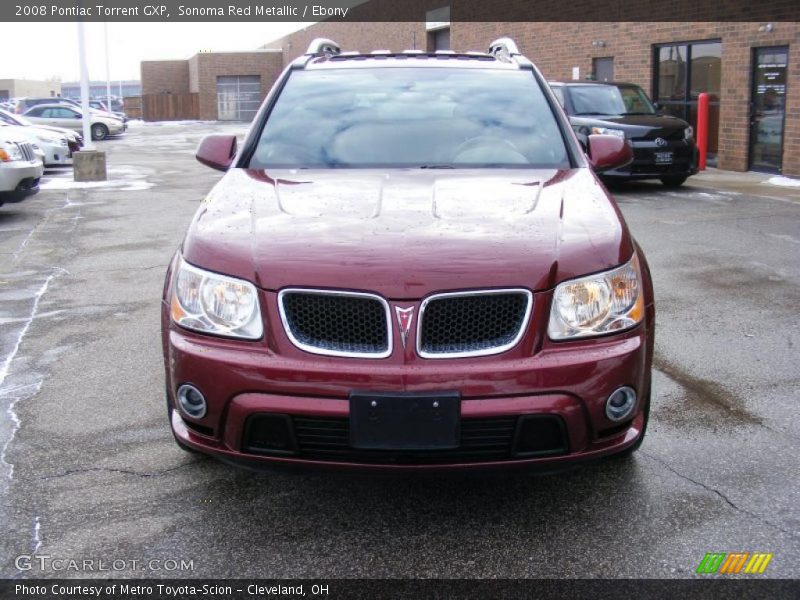 Sonoma Red Metallic / Ebony 2008 Pontiac Torrent GXP