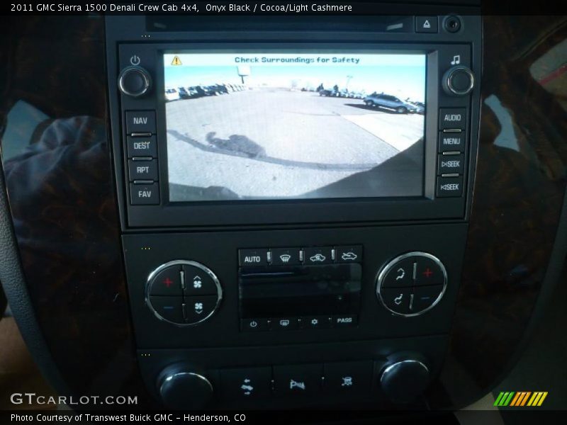 Onyx Black / Cocoa/Light Cashmere 2011 GMC Sierra 1500 Denali Crew Cab 4x4