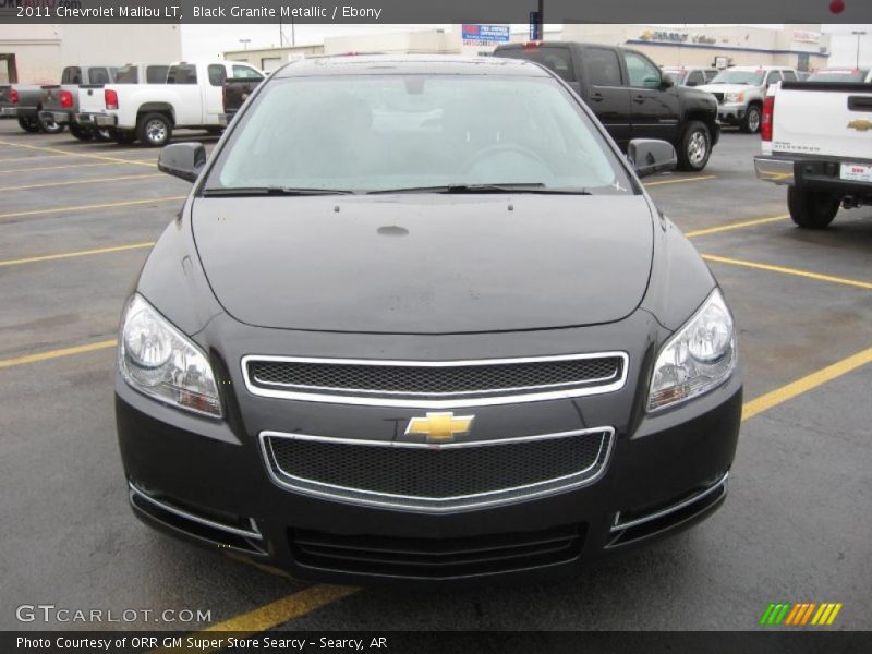 Black Granite Metallic / Ebony 2011 Chevrolet Malibu LT