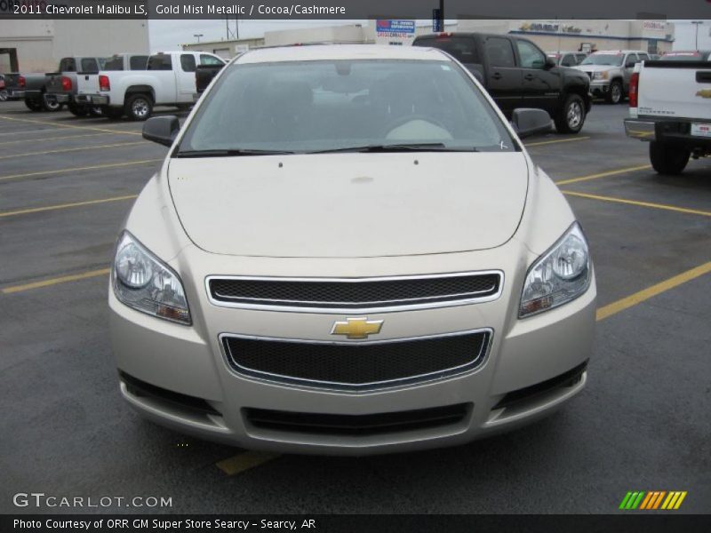 Gold Mist Metallic / Cocoa/Cashmere 2011 Chevrolet Malibu LS