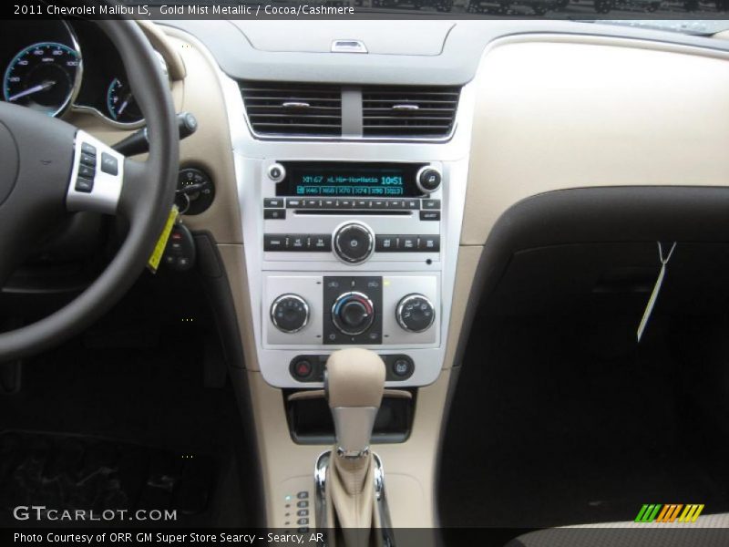 Gold Mist Metallic / Cocoa/Cashmere 2011 Chevrolet Malibu LS
