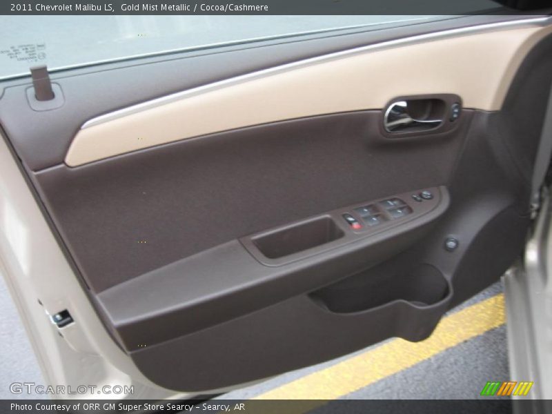 Gold Mist Metallic / Cocoa/Cashmere 2011 Chevrolet Malibu LS