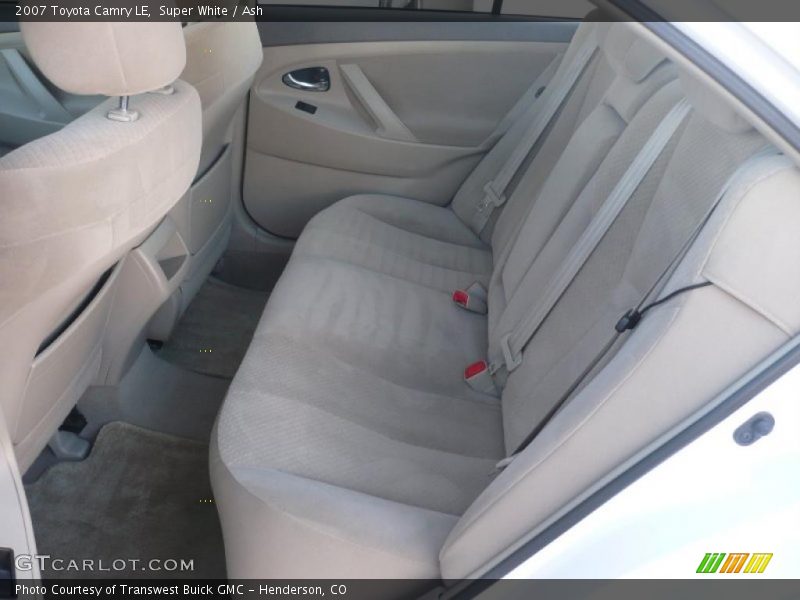 Super White / Ash 2007 Toyota Camry LE