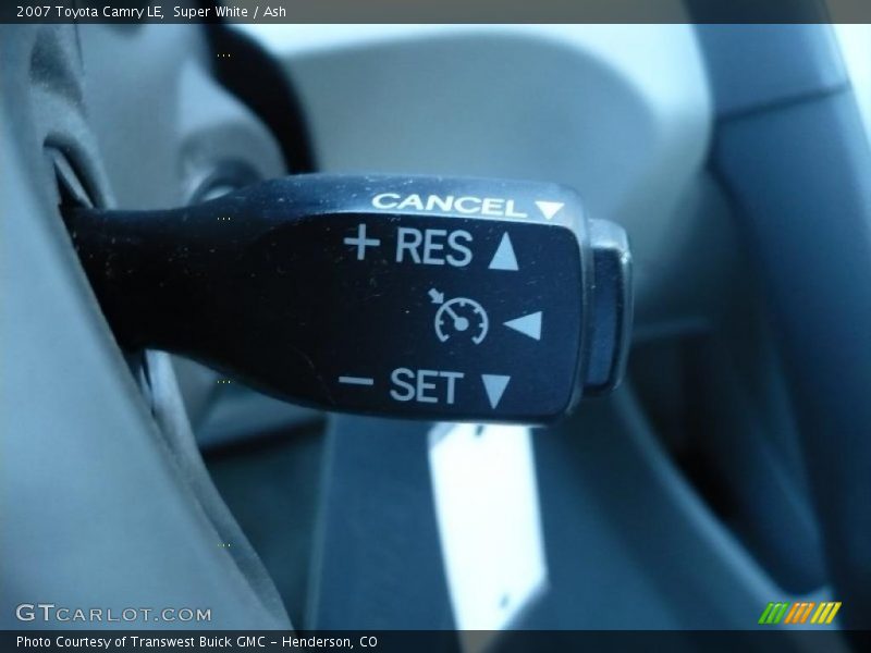 Super White / Ash 2007 Toyota Camry LE