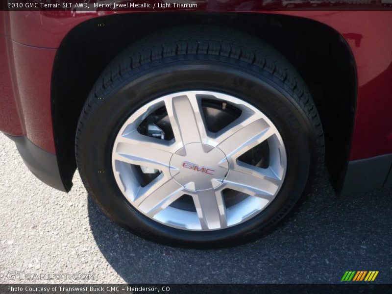 Merlot Jewel Metallic / Light Titanium 2010 GMC Terrain SLT AWD