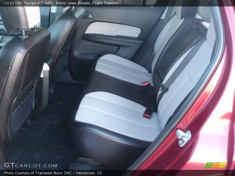  2010 Terrain SLT AWD Light Titanium Interior