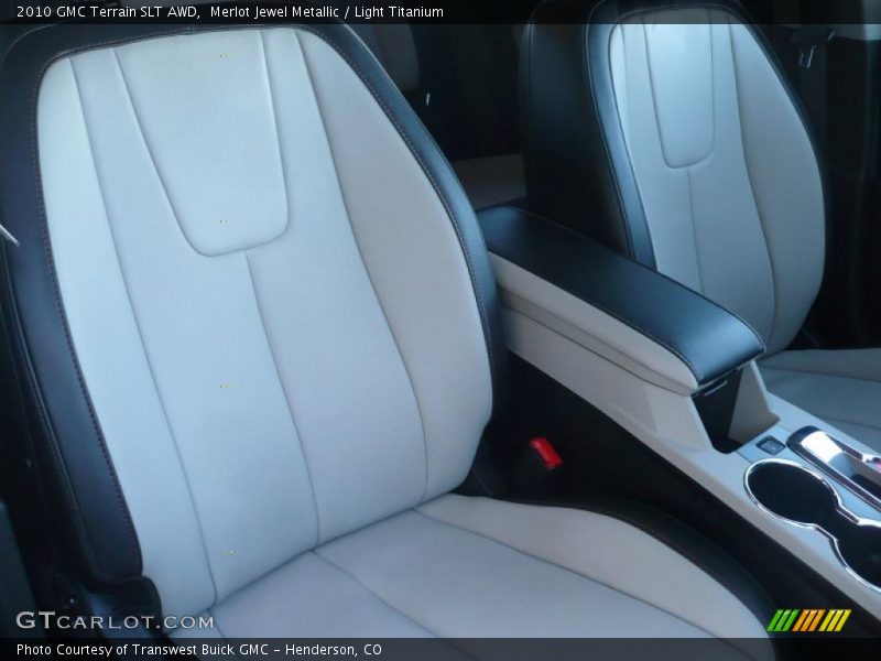  2010 Terrain SLT AWD Light Titanium Interior