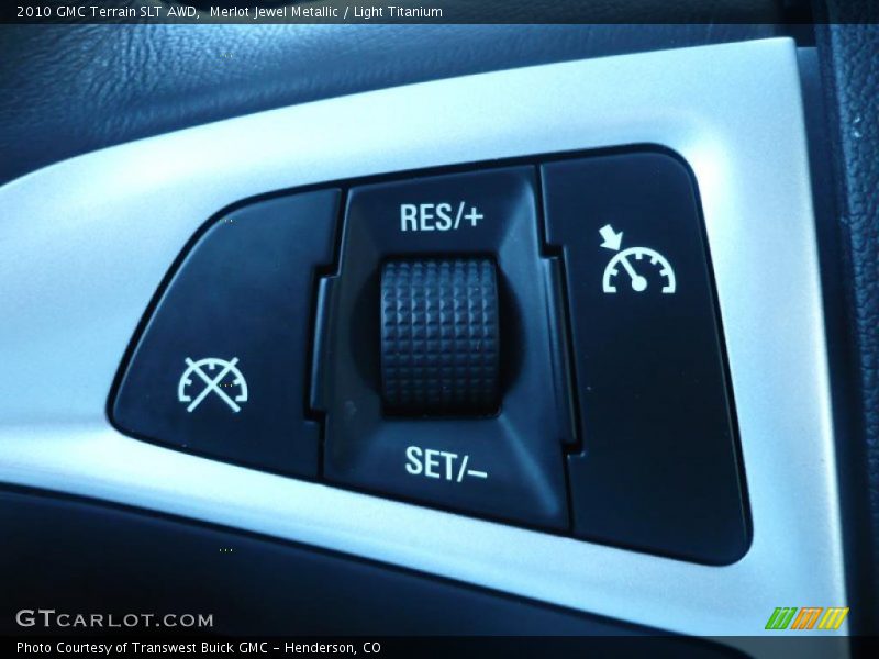 Controls of 2010 Terrain SLT AWD