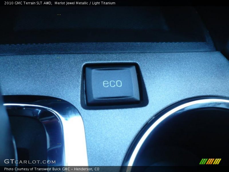 Controls of 2010 Terrain SLT AWD