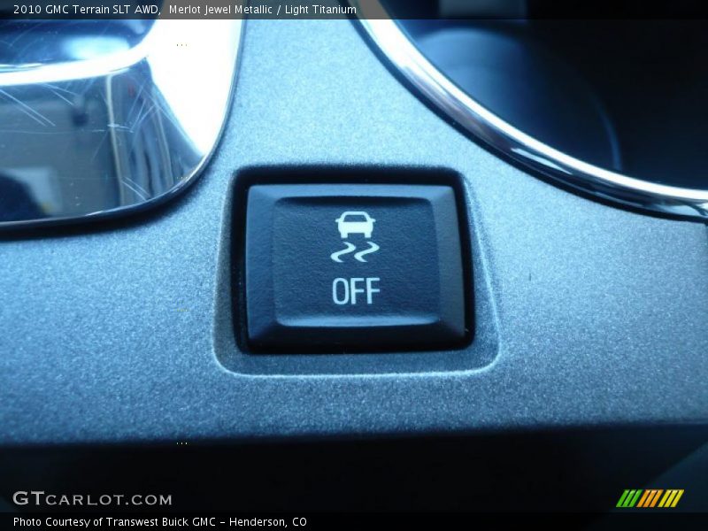Controls of 2010 Terrain SLT AWD