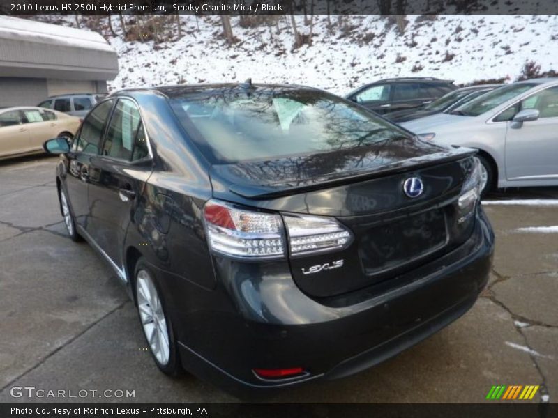 Smoky Granite Mica / Black 2010 Lexus HS 250h Hybrid Premium