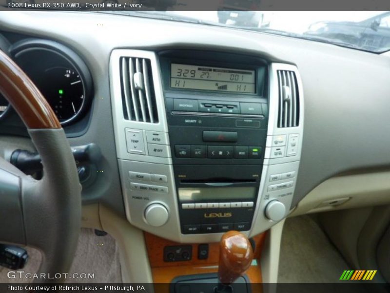 Crystal White / Ivory 2008 Lexus RX 350 AWD