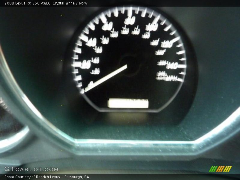 Crystal White / Ivory 2008 Lexus RX 350 AWD