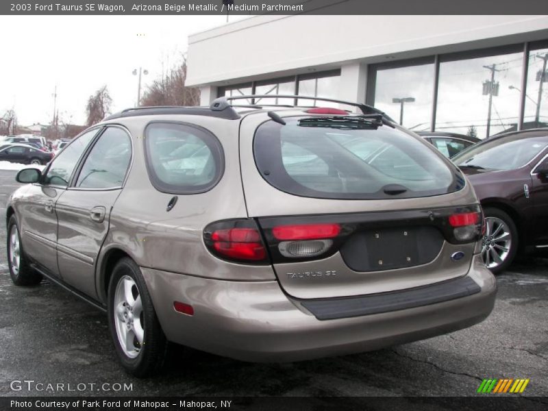 Arizona Beige Metallic / Medium Parchment 2003 Ford Taurus SE Wagon