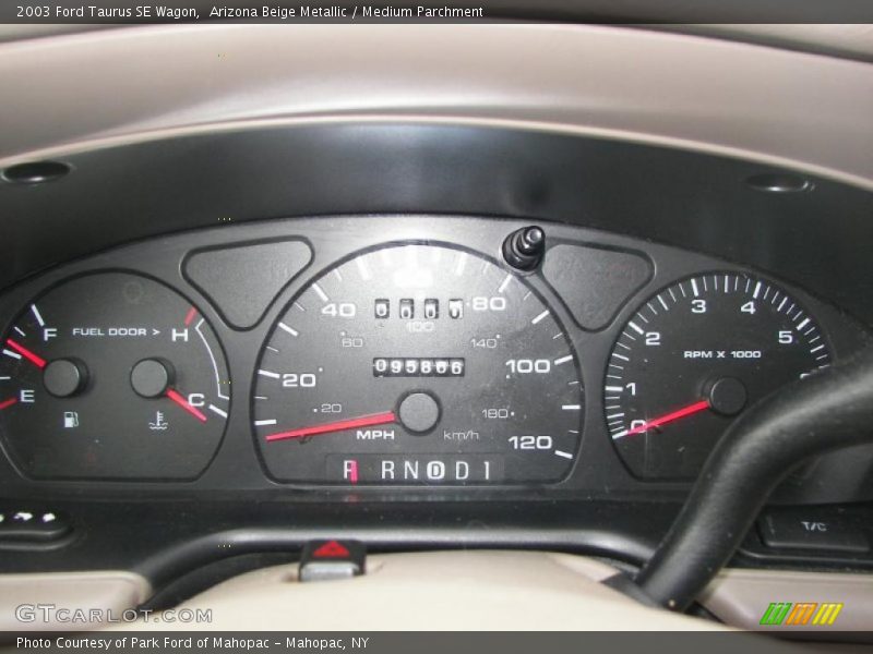  2003 Taurus SE Wagon SE Wagon Gauges