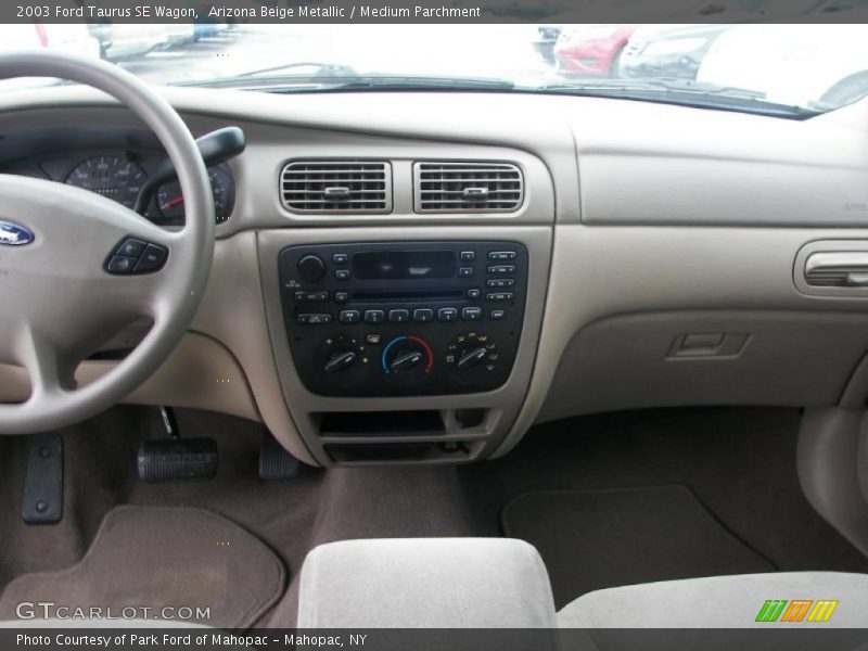 Arizona Beige Metallic / Medium Parchment 2003 Ford Taurus SE Wagon