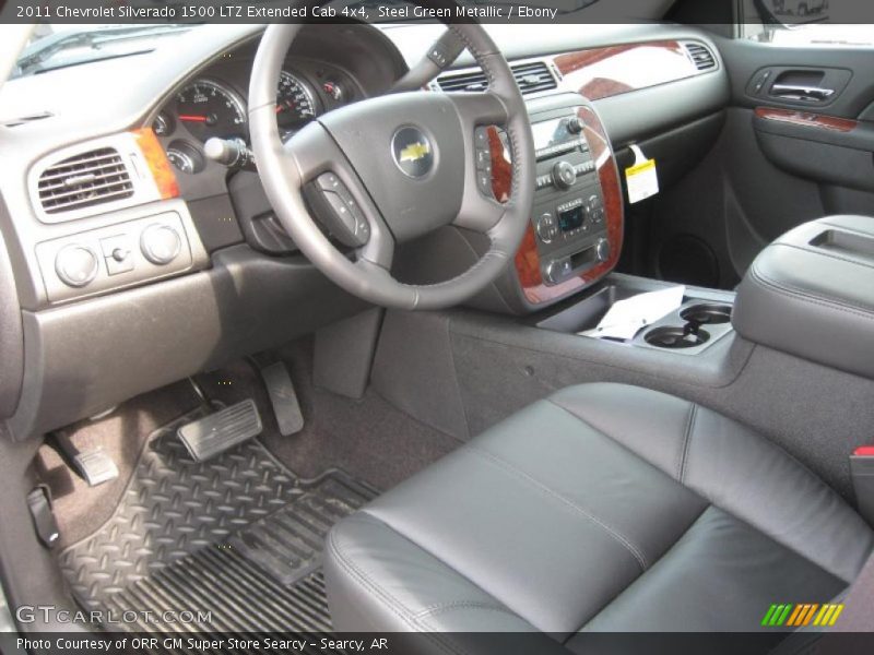 Dashboard of 2011 Silverado 1500 LTZ Extended Cab 4x4