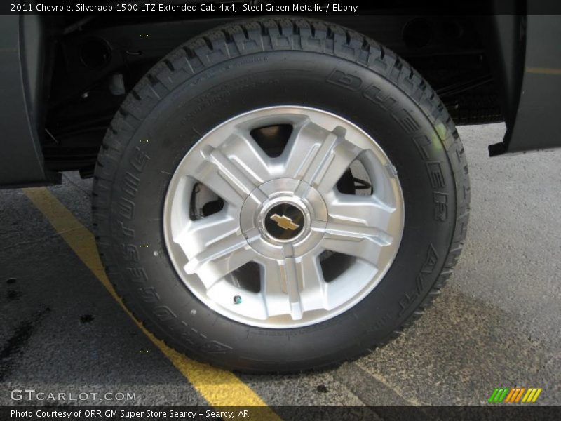  2011 Silverado 1500 LTZ Extended Cab 4x4 Wheel