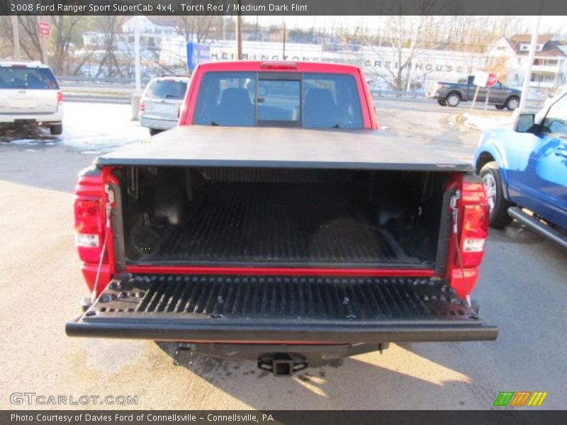 Torch Red / Medium Dark Flint 2008 Ford Ranger Sport SuperCab 4x4