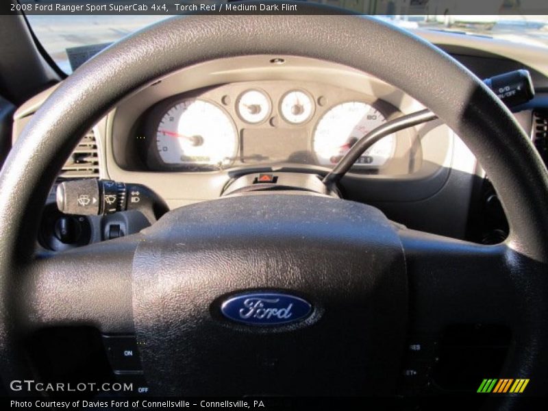 Torch Red / Medium Dark Flint 2008 Ford Ranger Sport SuperCab 4x4