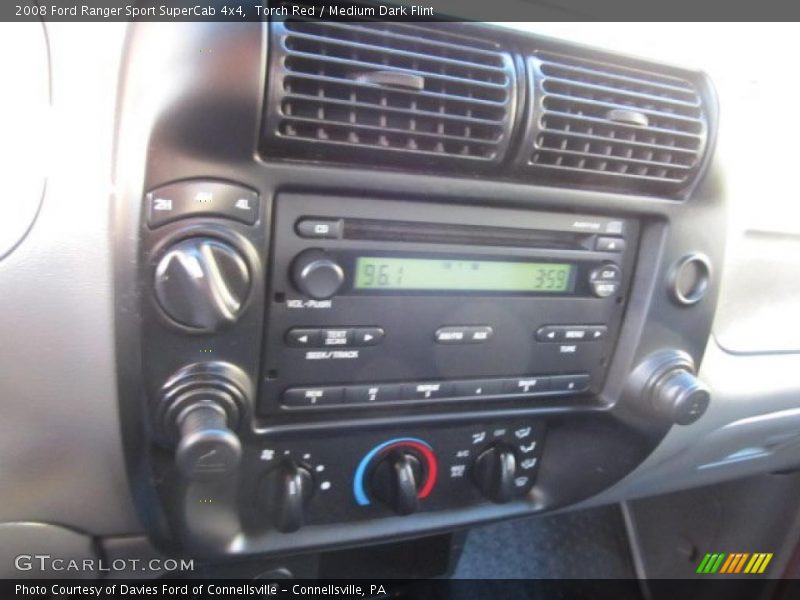 Torch Red / Medium Dark Flint 2008 Ford Ranger Sport SuperCab 4x4