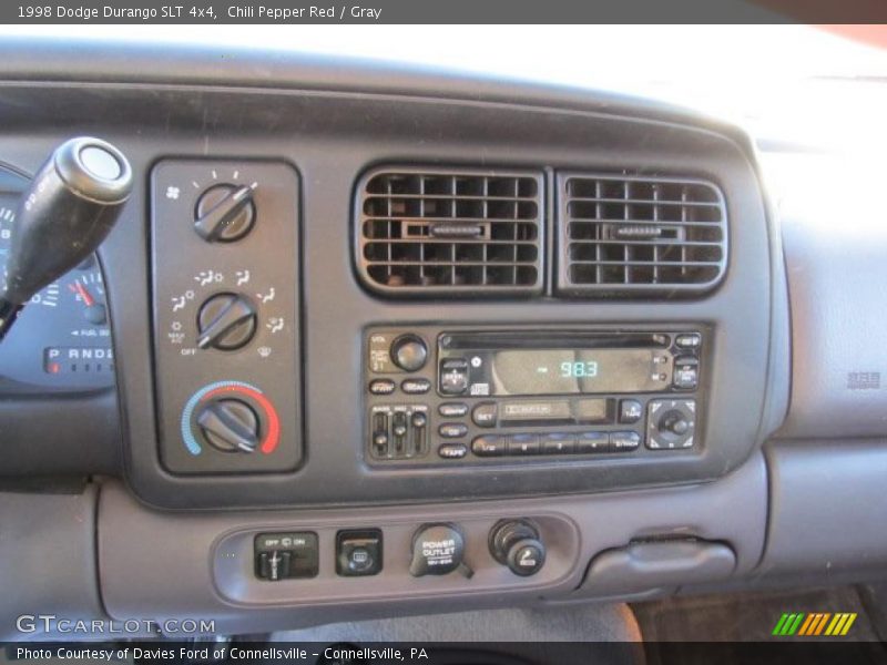 Controls of 1998 Durango SLT 4x4
