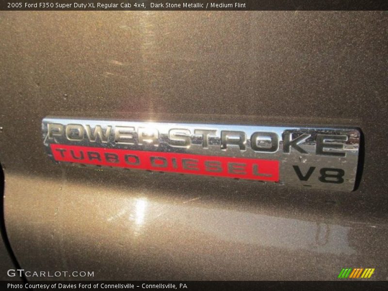 Dark Stone Metallic / Medium Flint 2005 Ford F350 Super Duty XL Regular Cab 4x4