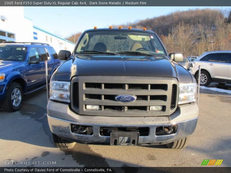 Dark Stone Metallic / Medium Flint 2005 Ford F350 Super Duty XL Regular Cab 4x4
